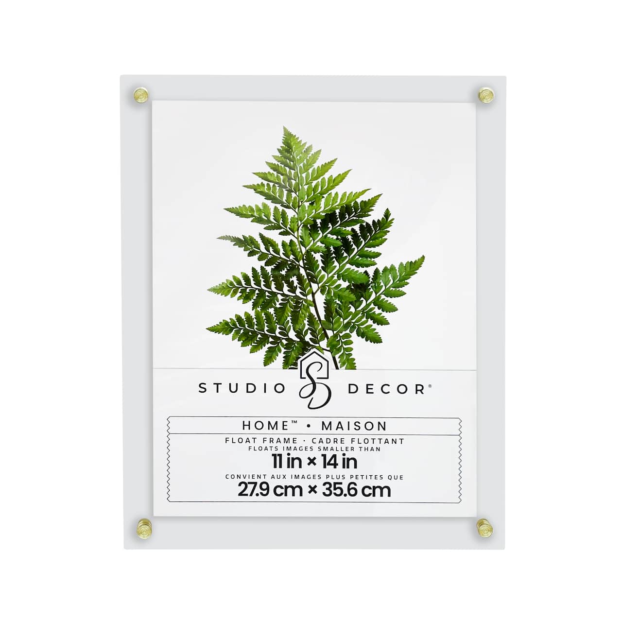 6 Pack: Home™ 11" x 14" Clear Float Frame by Studio Décor®